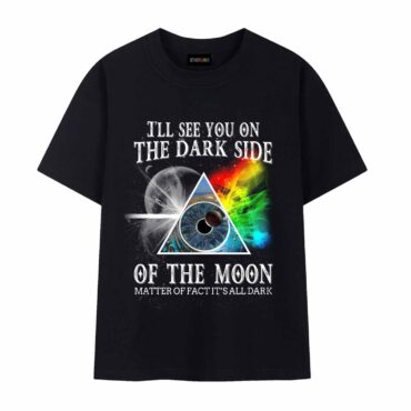 Pink Floyd I’ll See You On The Dark Side Of The Moon Matter Of Fact It’s All Dark Shirt