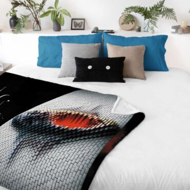 Roger Water The Wall Live Pink Floyd Velveteen Plush Blanket