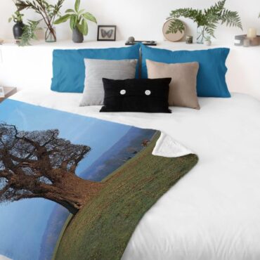 Tree Of Half Life Pink Floyd Velveteen Plush Blanket