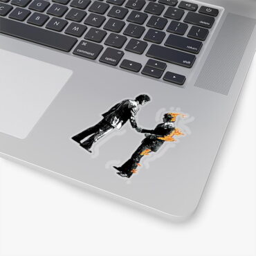 Wish you were here Art  Pink Floyd Kiss Cut Stickers