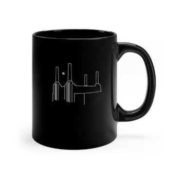 Animals Album Inflatable Flying Pigs Black Pink Floyd Mug