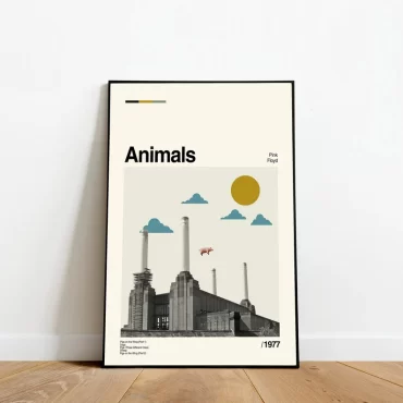 Pink Floyd Poster - Animals Album