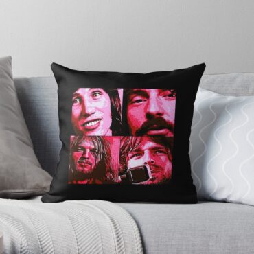 Syd Barrett Art  Pink Floyd Cushion Pillow