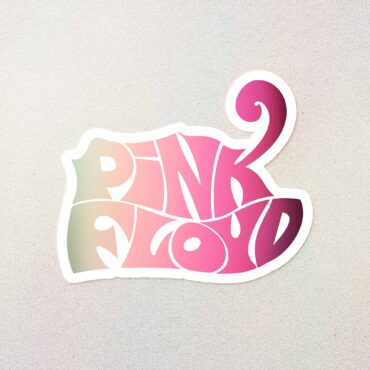 Pink Floyd Color Kiss Cut Stickers