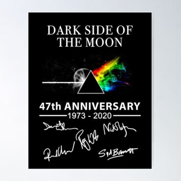 Pink Floyd Poster - Dark Side Of The Moon 47th Anniversary