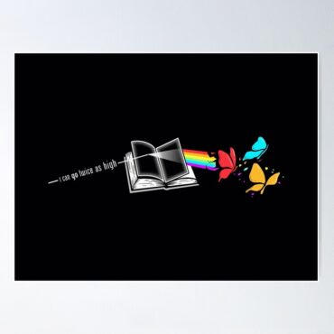 Pink Floyd Poster - The Dark Side Of The Reding Book