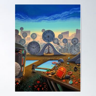 Pink Floyd Poster - Time In The World