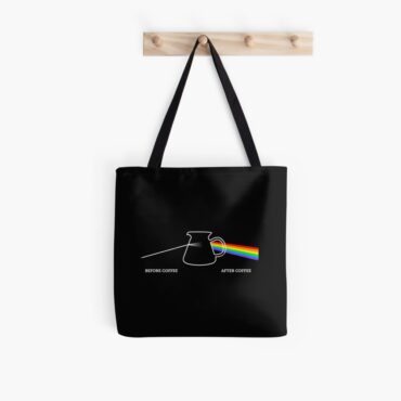 Pink Floyd Tote Bag - The Dark Side Of The Coffee