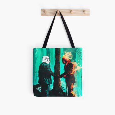 Pink Floyd Tote Bag - Wish You Were Here Fanart