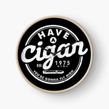 Pink Floyd Frame Clock - Have A Cigar 1975