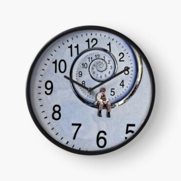 Pink Floyd Frame Clock - Time