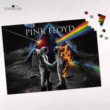 Wish You Were Here DSOTM Astronaut Handshake Pink Floyd Puzzle