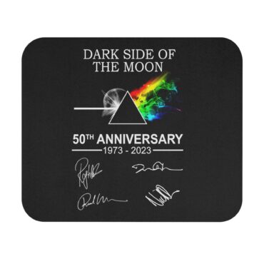 Dark Side Of The Moon 50th Anniversary 1973-2023 Signatures - Pink Floyd Mouse Desk Pad