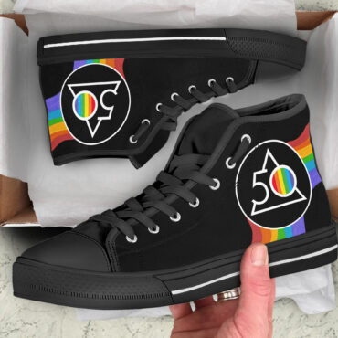 Dark Side Of The Moon 50th Anniversary - Pink Floyd Canvas Shoes