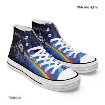 Dark Side Of The Moon 50th - Pink Floyd Canvas Shoes
