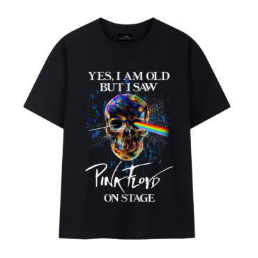 Skull Yes I Am Old But I Saw Pink Floyd On Stage Shirt