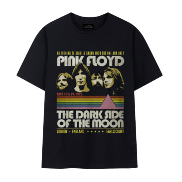 The dark side of the moon May 1973 Concert Earl Court London Tour Pink Floyd Shirt