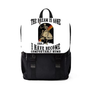 Comfortably Numb  Pink Floyd Black Shoulder Backpack