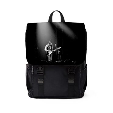 David Gilmour Pink Floyd Black Shoulder Backpack
