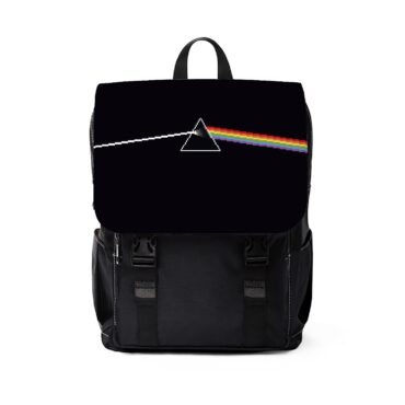 Pink Floyd Dark Side Of Moon Pixel Black Shoulder Backpack