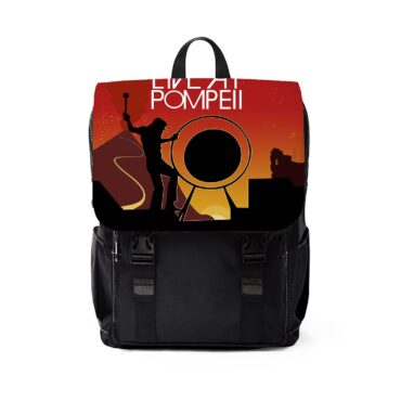 Pink Floyd Live At Pompeii Black Shoulder Backpack