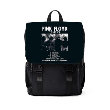 Pink Floyd UK Concert Tour 72 Black Shoulder Backpack