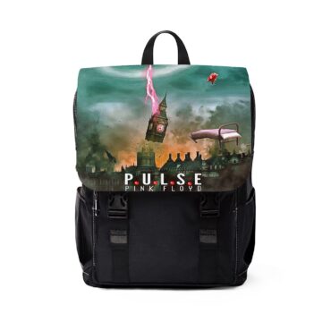 Power of Pulse  Pink Floyd Black Shoulder Backpack
