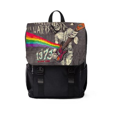 Roger Waters Drawing Art  Pink Floyd Black Shoulder Backpack