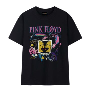 Vintage 1994 Pink Floyd The Division Bell Tour Drawing Art Shirt