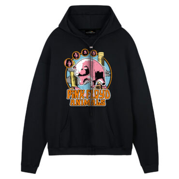 Pink Floyd Animals Pig Can Fly Album Cover Drawing Art Shirt