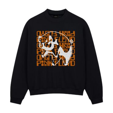 Pink Floyd Typography Flying Pig Animals Shirt