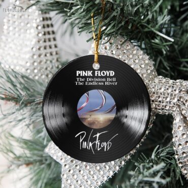 The Division Bell Endless River Pink Floyd Vinyl Disk Ceramic Ornament