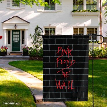 The Wall Red Version Pink Floyd Vertical House Flag