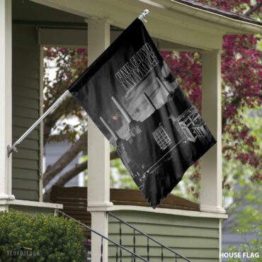 Animals Monotone Album Art Pink Floyd Flag