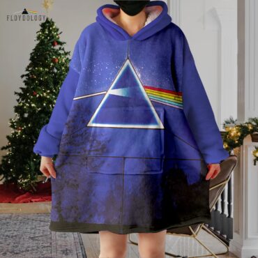 Dark Side of the Moon 30th Anniversary Remastered Oodie Hoodie -  Pink Floyd Oversized Hoodie Blanket