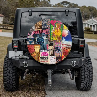 Pink Floyd Vintage Rock Concert Spare Tire Cover