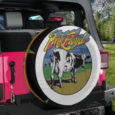 Pink Floyd Distant Bells Atom Mother Spare Tire Cover