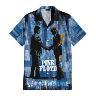Wish You Were Here Trippy Pink Floyd Hawaiian Shirt
