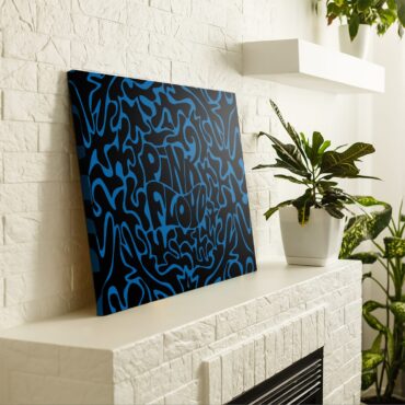 Pink Floyd Logo Cosmic psychedelic Art Canvas