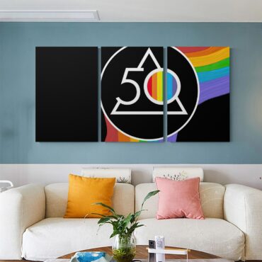 Pink Floyd And The Dark Side Of The Moon 50 Years Popoff Canvas