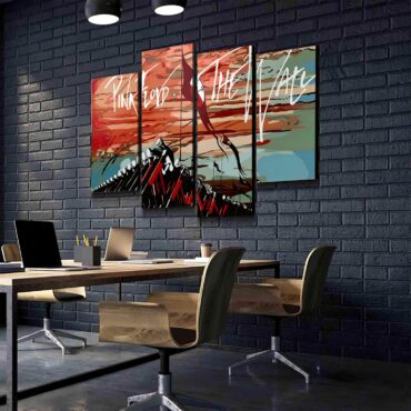 Pink Floyd The Wall Illustration Fan Art Canvas