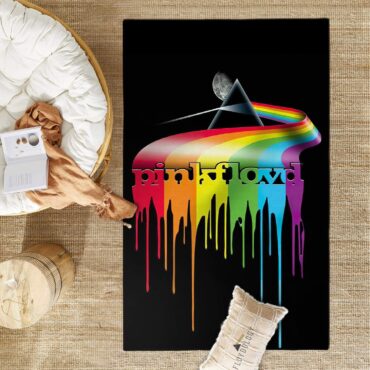 Pink Floyd Dripping Darkside Rug