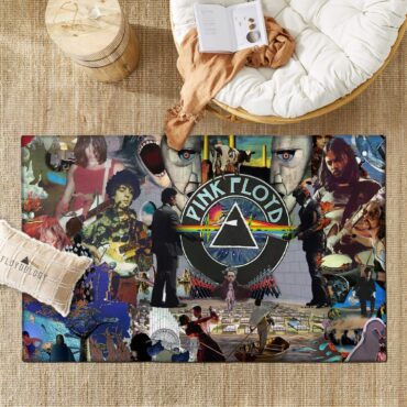 Pink Floyd Icons FAN Art Rug