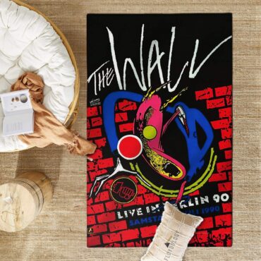 Roger Waters The Wall Live in Berlin 1990 Pink Floyd Rug
