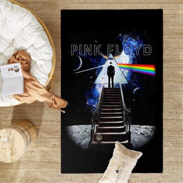 Stairway To The Moon Pink Floyd Rug