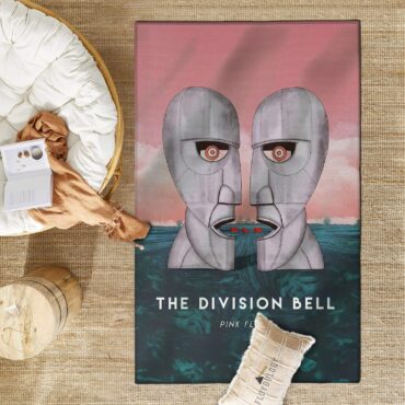 The Division Bell Illustration Pink Floyd Rug