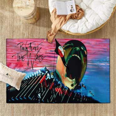 The Wall Hammers and Scream Pink Floyd Rug