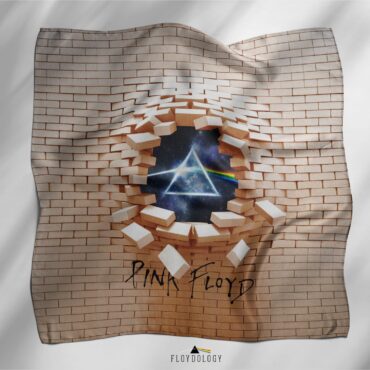 3D Pink Floyd The Wall Poly Pink Floyd Poly Scarf
