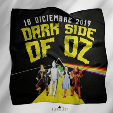 Dark Side Of Oz Pink Floyd Poly Scarf