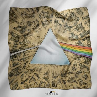Dark Side Of The Moon Cartoon Style Pink Floyd Poly Scarf